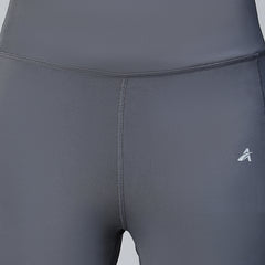 Laser Cut Leggings Gray