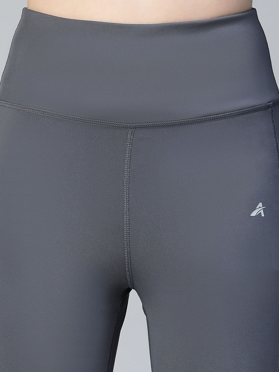 Laser Cut Leggings Gray