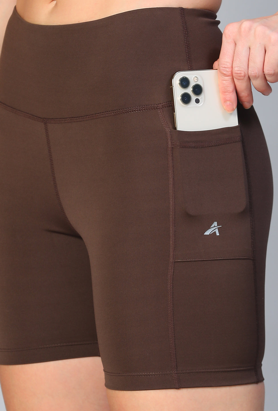 Stealth Active Shorts Brown