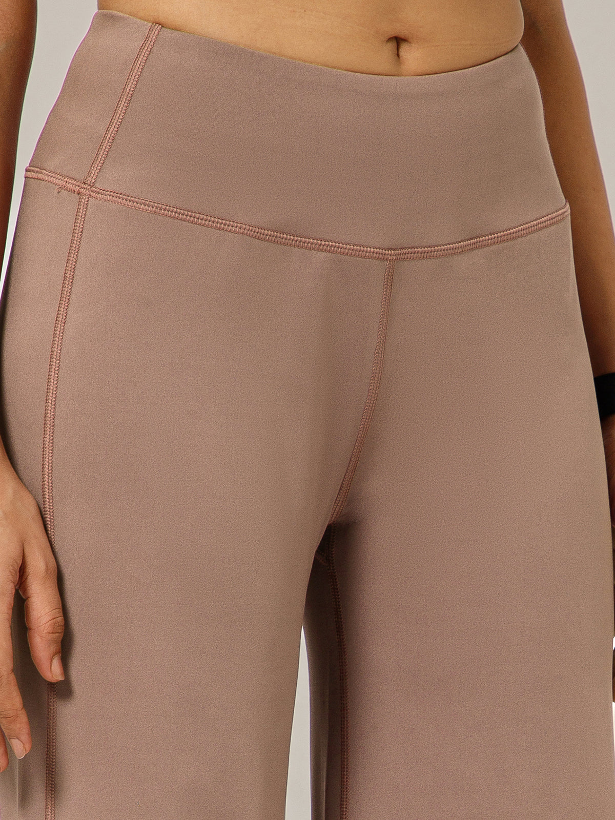 On The Go Wide Flare Pant Brown