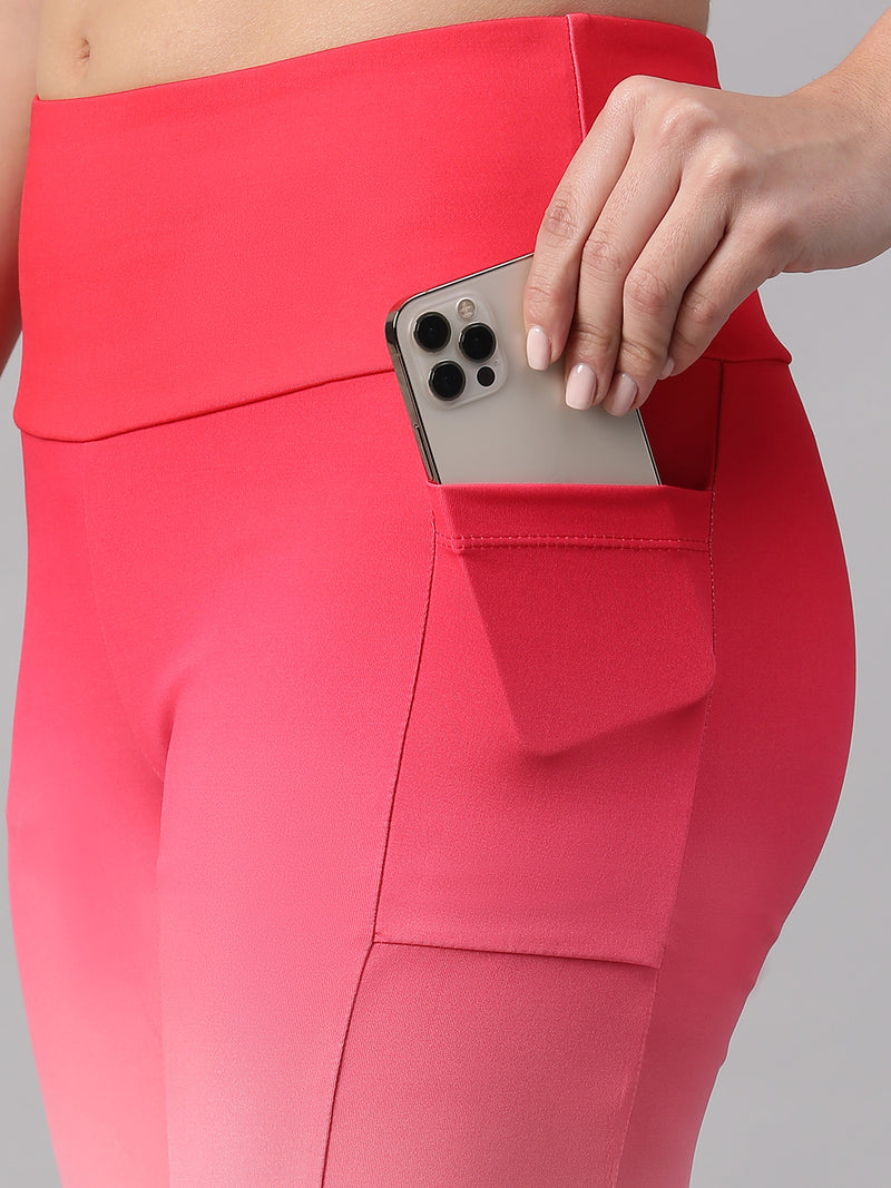 Dual Tone Shorts Hot Pink