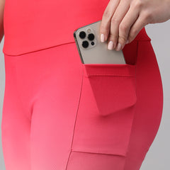 Dual Tone Shorts Hot Pink