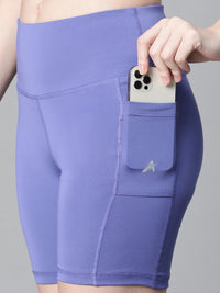 Stealth Active Shorts Purple
