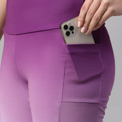 Dual Tone Shorts Purple