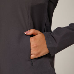 NS Staple Zip Jacket Charcoal