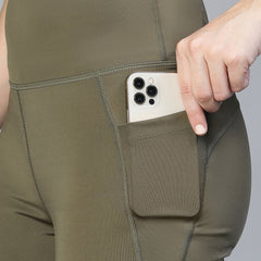 Active Sculpt Flare Pant Olive