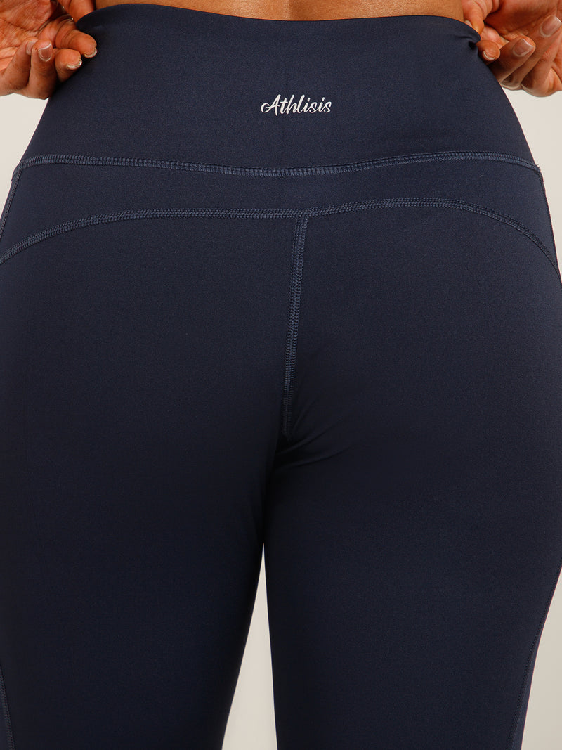 Flex Mesh Legging Navy