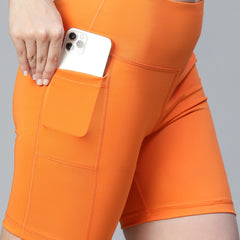 Stealth Active Shorts Orange