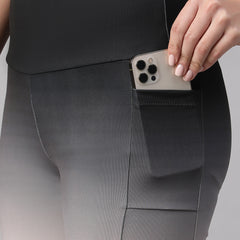 Dual Tone Shorts B&W