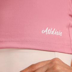 Built In Bra Y Adjustable Top Pink