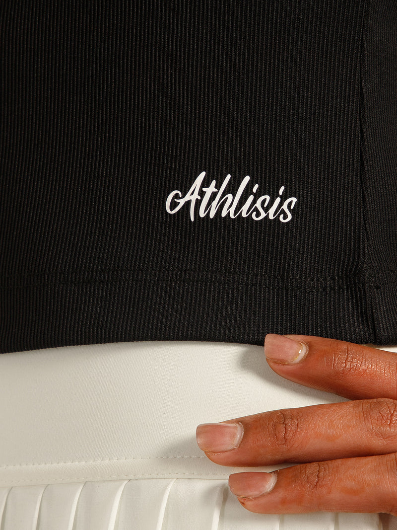 Built In Bra Y Adjustable Top Black