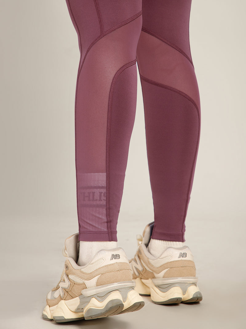 Flex Mesh Legging Mauve