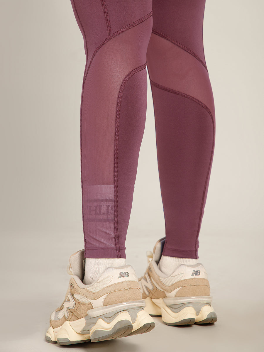 Flex Mesh Legging Mauve