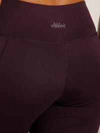 V-Front Legging Wine