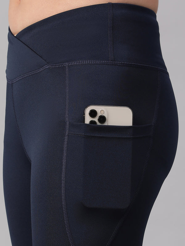 V-Front Legging Navy