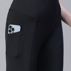 Kinetic Panel Legging Black