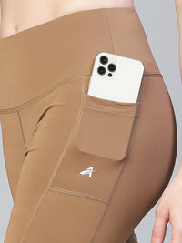 Stealth Active Shorts Tan
