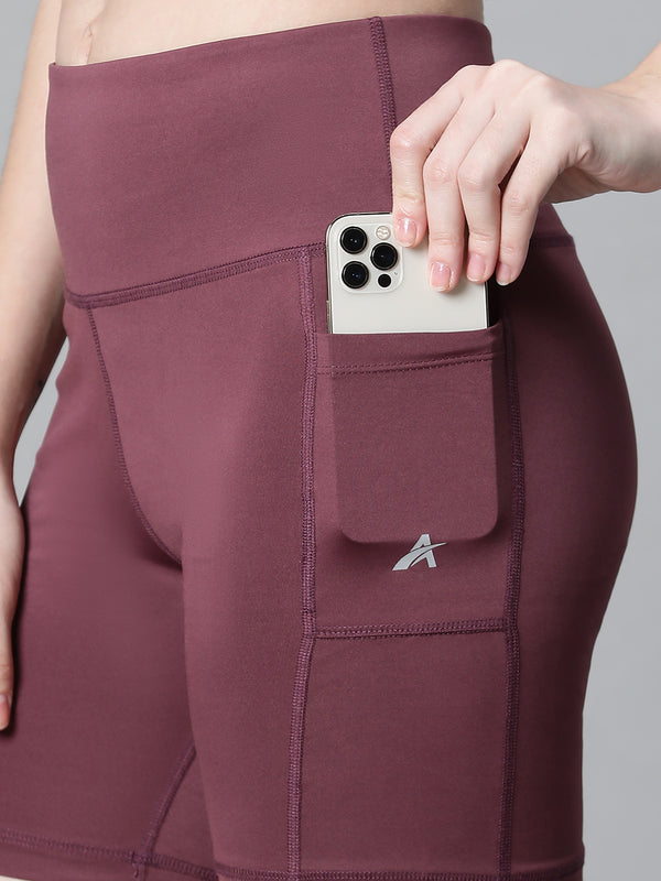 Stealth Active Shorts Mauve