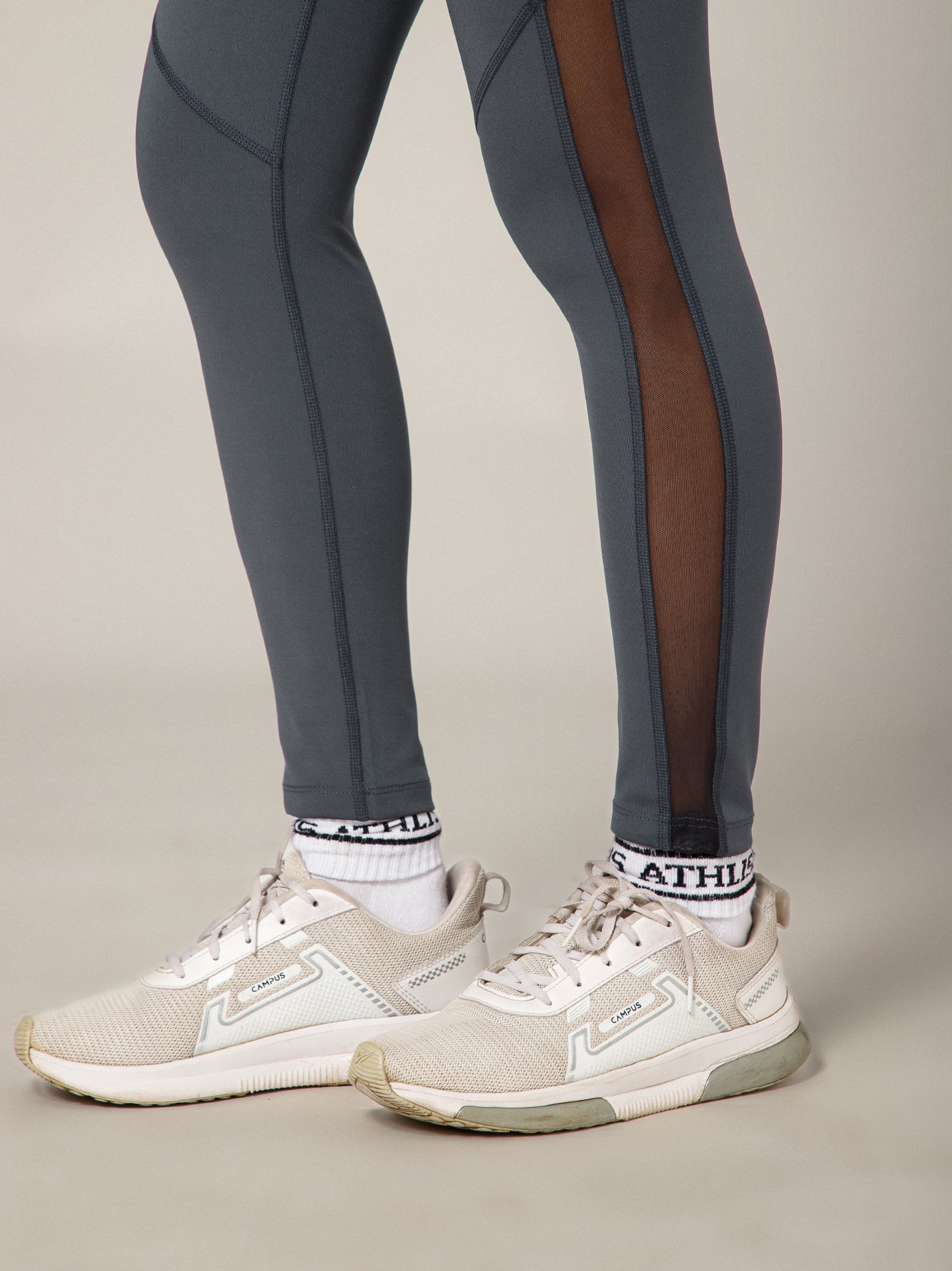 Streamline Panel Legging Gray