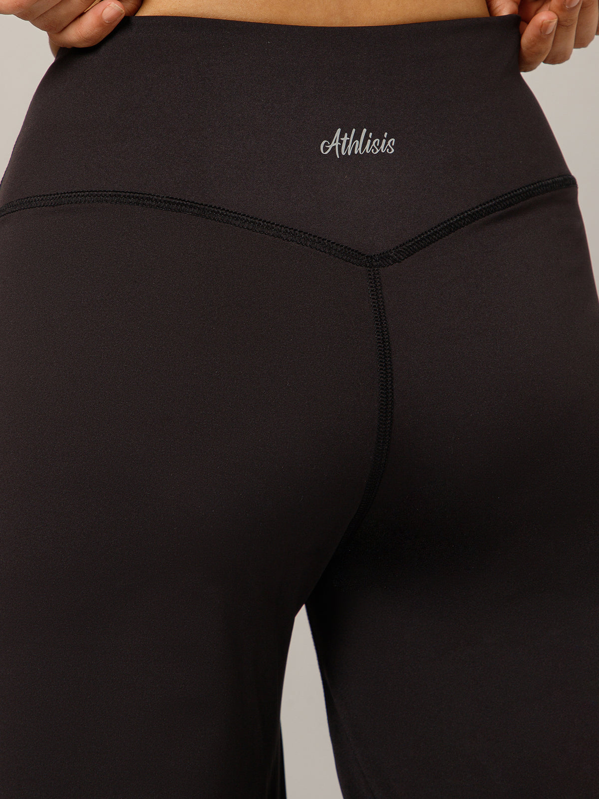 On The Go Wide Flare Pant Black