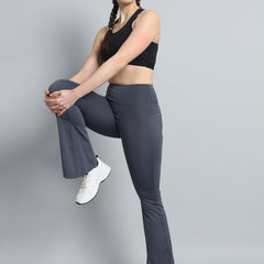 Active Sculpt Flare Pant Gray
