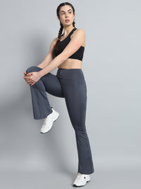 Active Sculpt Flare Pant Gray