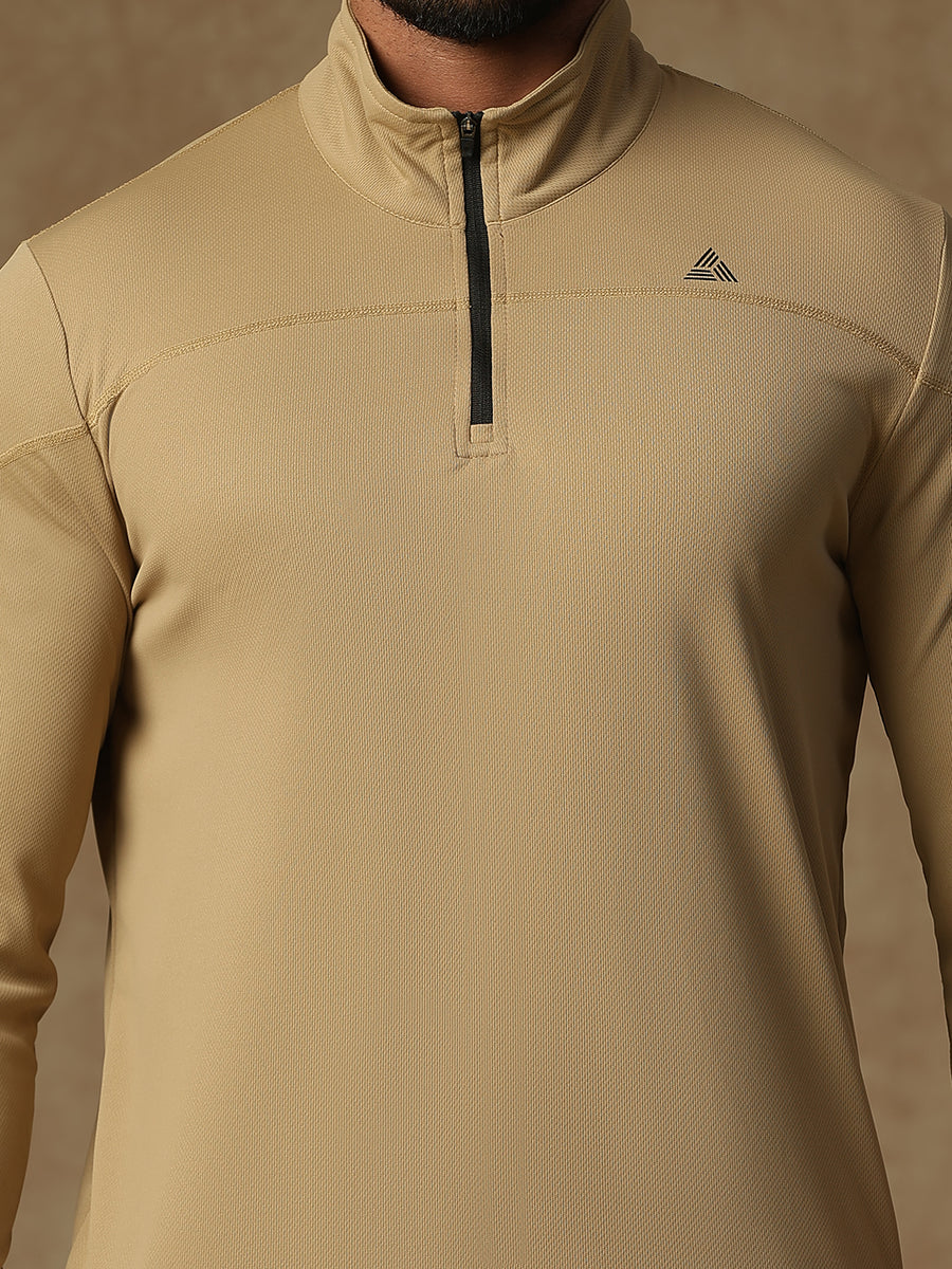 SMOOTH FRONT ZIP