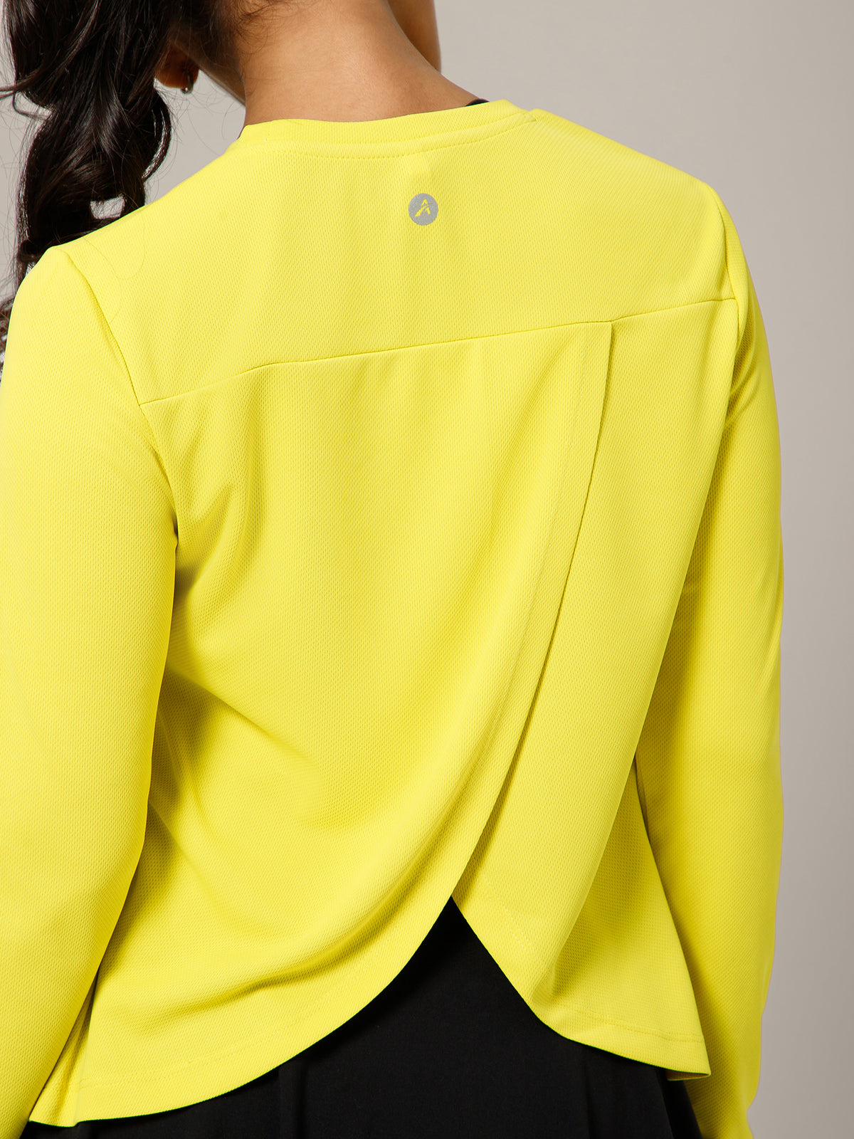 Breeze Crossover Full Sleeve T-shirt Yellow