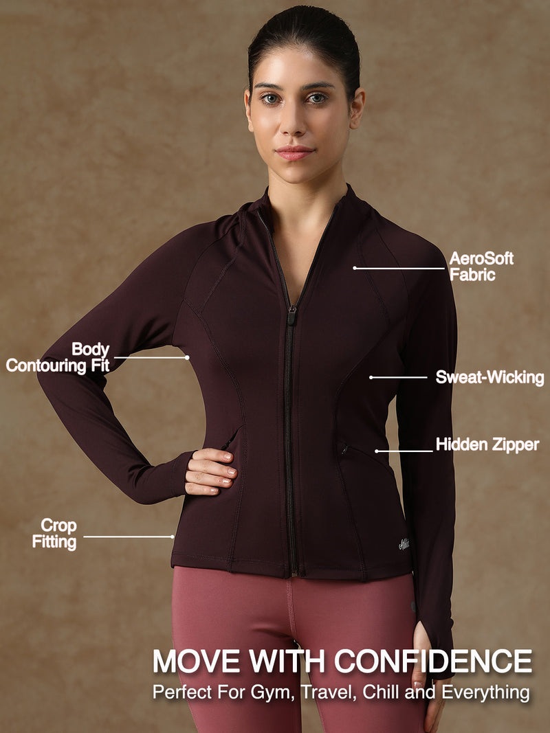 FlexMotion Jacket Wine