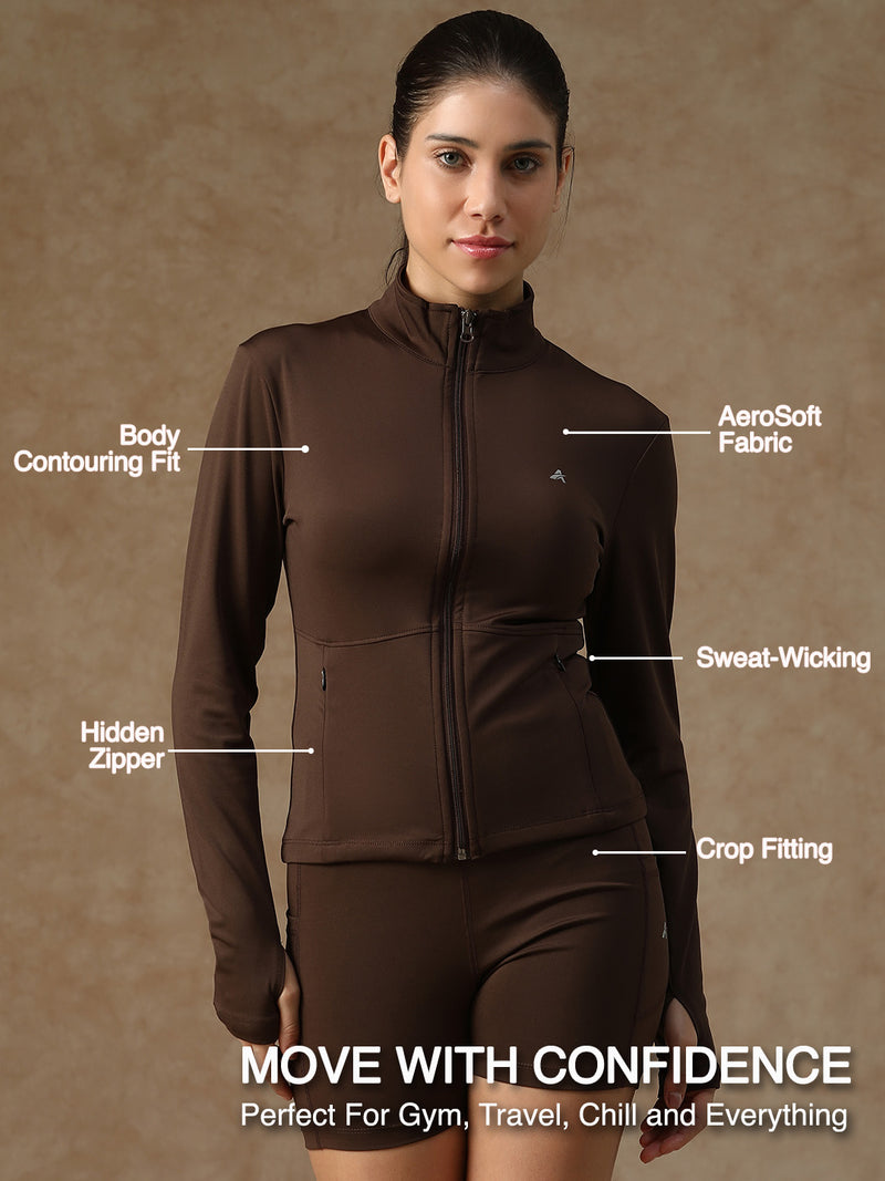 Sculptor Jacket Brown
