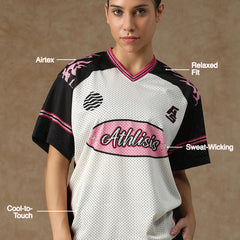 Cloud Nine Jersey Pink & Black