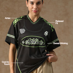 Cloud Nine Jersey Black & Lime