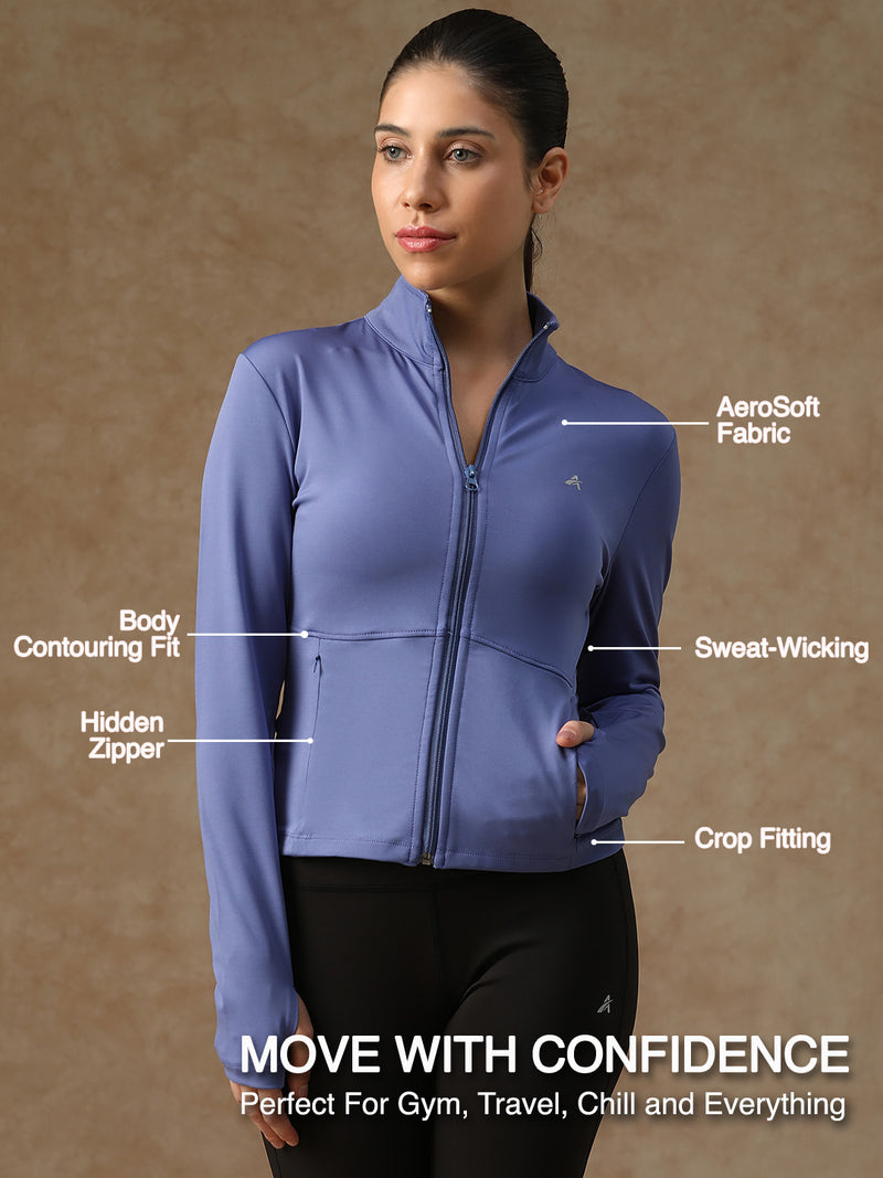 Sculptor Jacket Purple