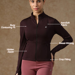 Sculptor Jacket Wine