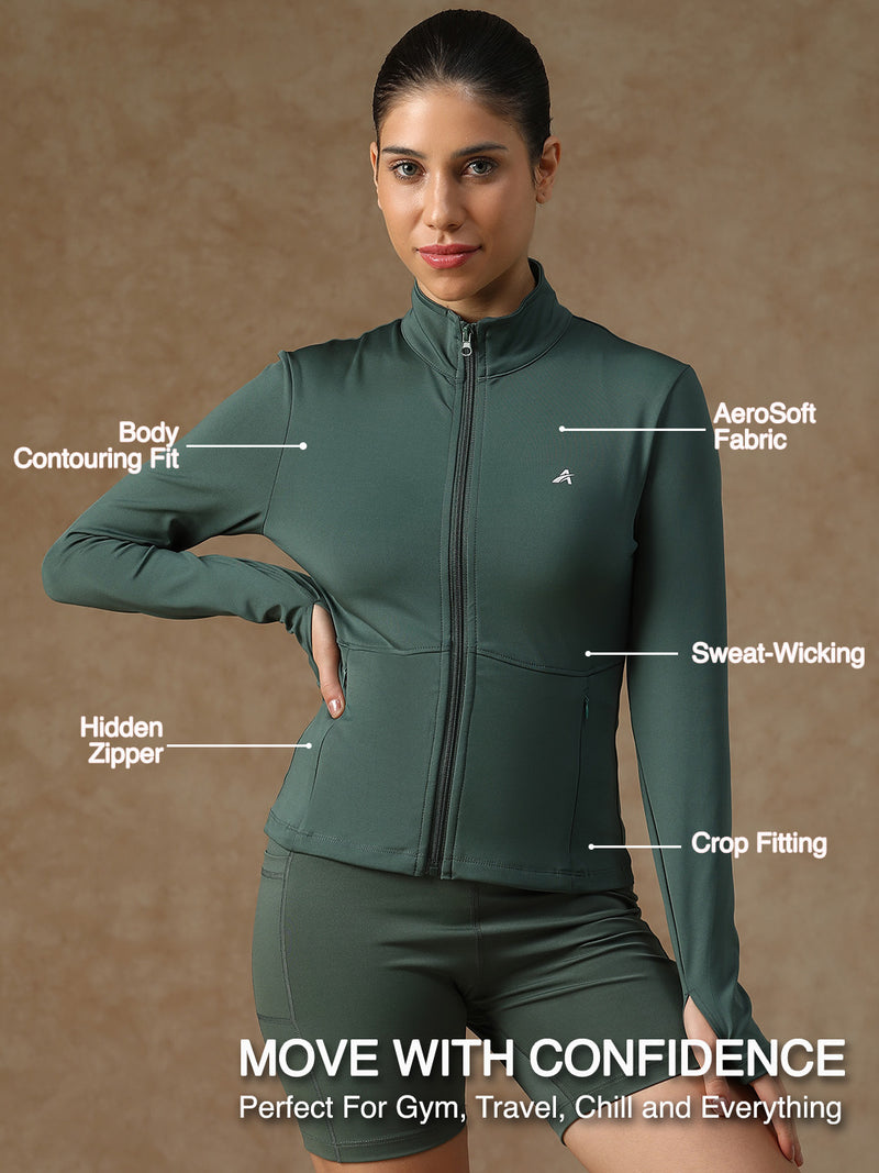 Sculptor Jacket Forest Green