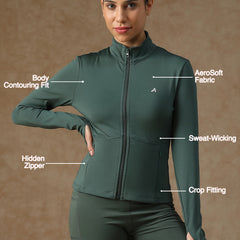 Sculptor Jacket Forest Green