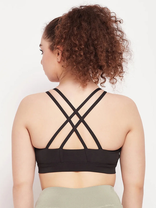 ATHLISIS Non-Wired Removable Padding Sports Bra