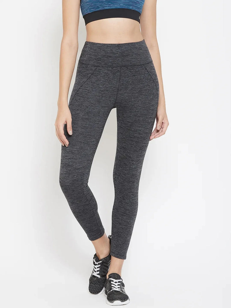 Women Black Performance Quick Dry Training Tights