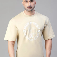 S³ Oversized T-Shirt Beige