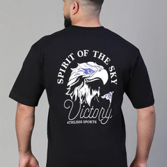 Spirit Oversized T-Shirt Black