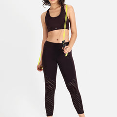 Performance Sports Bra D Wine