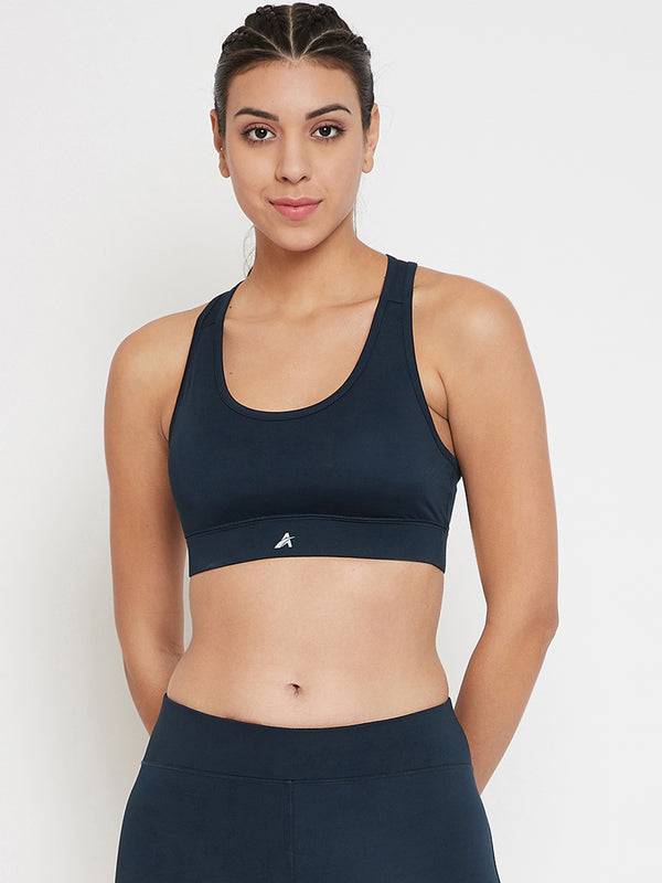 Performance Sports Bra Navy