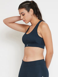 Performance Sports Bra Navy