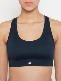 Performance Sports Bra Navy
