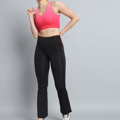 Dual Tone Sports Bra Hot Pink