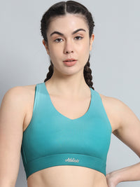 Dual Tone Sports Bra Ice Blue