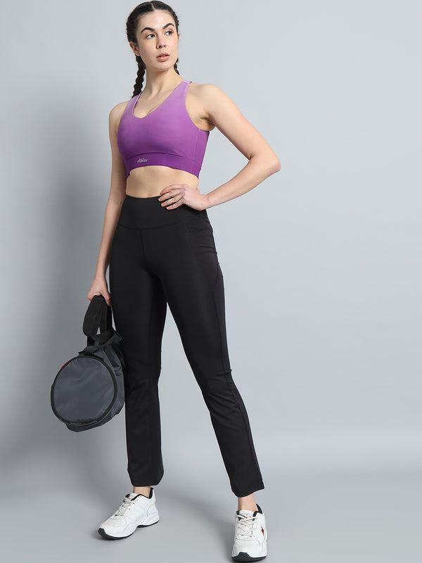 Dual Tone Sports Bra Purple