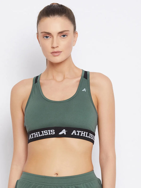 Active Sports Bra Green