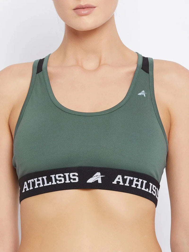 Active Sports Bra Green Athlisis Sports