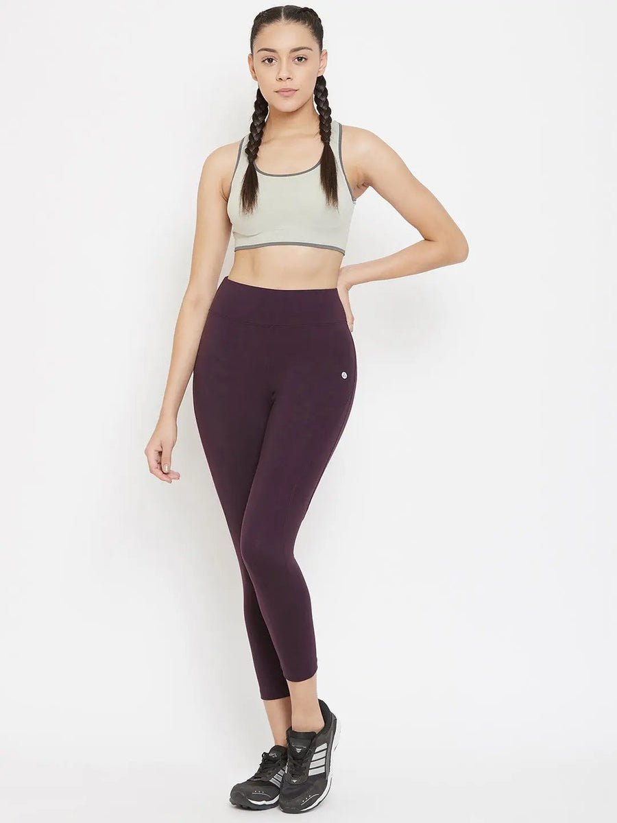 Zen Contour legging D Wine Athlisis Sports